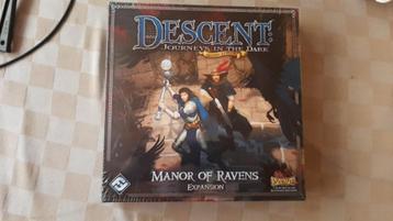 bordspel seal Descent Journeys in the Dark Manor of Ravens  beschikbaar voor biedingen