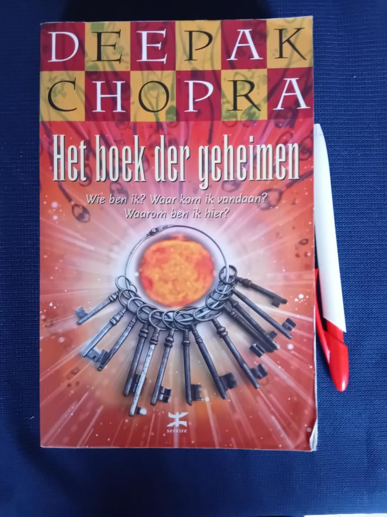 Deepak Chopra. Het boek der geheimen., Boeken, Ophalen of Verzenden, Gelezen, Overige onderwerpen, Achtergrond en Informatie