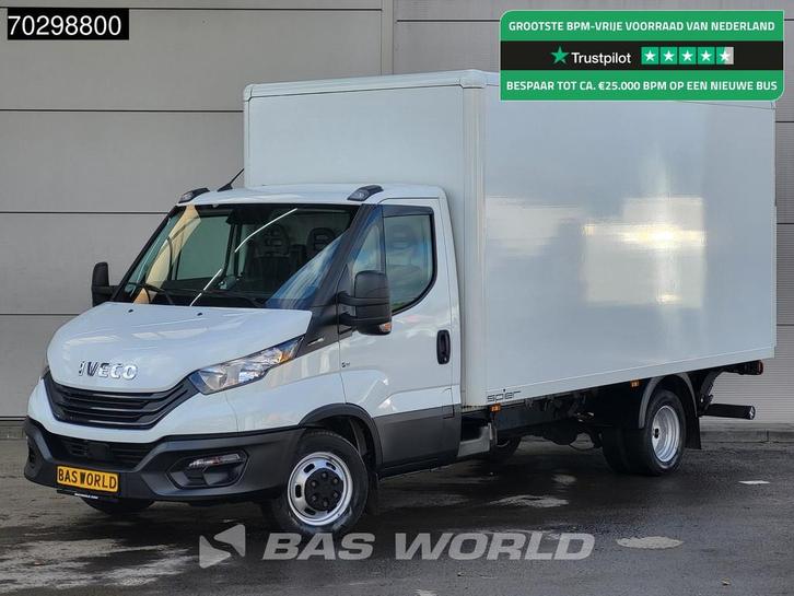 Iveco Daily 35C16 Laadklep Dubbellucht Bakwagen 160PK Airco, Auto's, Bestelauto's, Bedrijf, Te koop, Airconditioning, Centrale vergrendeling