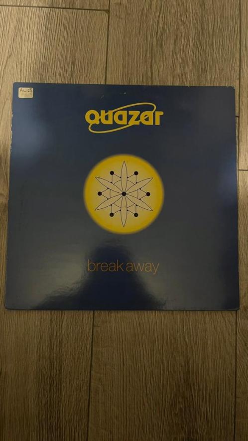 Quazar ‎– Break Away 1993 trance plaat vinyl 12" classic, Cd's en Dvd's, Vinyl | Dance en House, Gebruikt, Techno of Trance, 12 inch