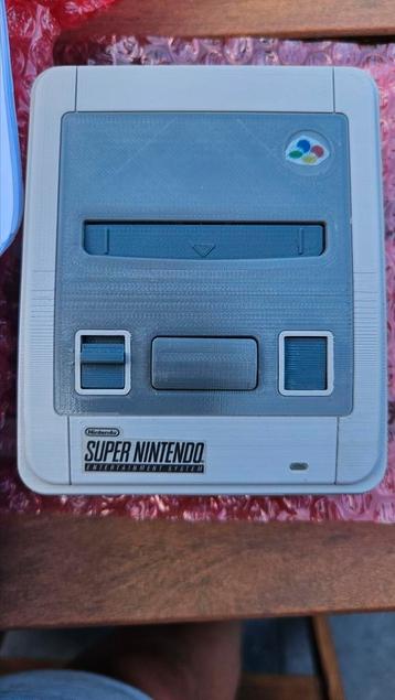 Super Nintendo behuizing Raspberry pi 3b pi2scart beschikbaar voor biedingen