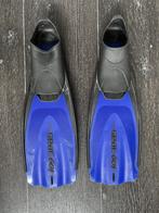 Blauw/zwarte Kinder Zwemvliezen, SEAC, maat 27/30, Ophalen of Verzenden, Gebruikt, Zwem- of Duikvliezen