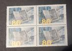 1998 Nederland blokje 4 x nvph 1167, Postzegels en Munten, Postzegels | Nederland, Na 1940, Verzenden, Gestempeld
