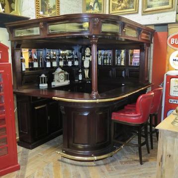 Hoekbar Homebar Mahonie 2,60 m Art. Nr.: 2393 beschikbaar voor biedingen