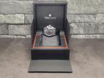 Tag Heuer Carrera Calibre 7 twin time, 41mm. Watch only, Leer, Staal, Polshorloge, Ophalen of Verzenden