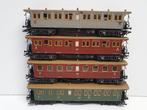 MARKLIN H0 4 stuks Württembergischer sneltreinrijtuigen, Wisselstroom, Gebruikt, Wagon, Ophalen of Verzenden
