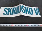 sticker SKRIDSKO VM '84 Ullevi Göteborg  schaatsen, Ophalen, Zo goed als nieuw