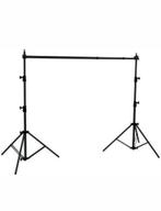 Achtergrondrollen zwart en paars (zo goed als nieuw), Audio, Tv en Foto, Fotografie | Fotostudio en Toebehoren, Ophalen of Verzenden