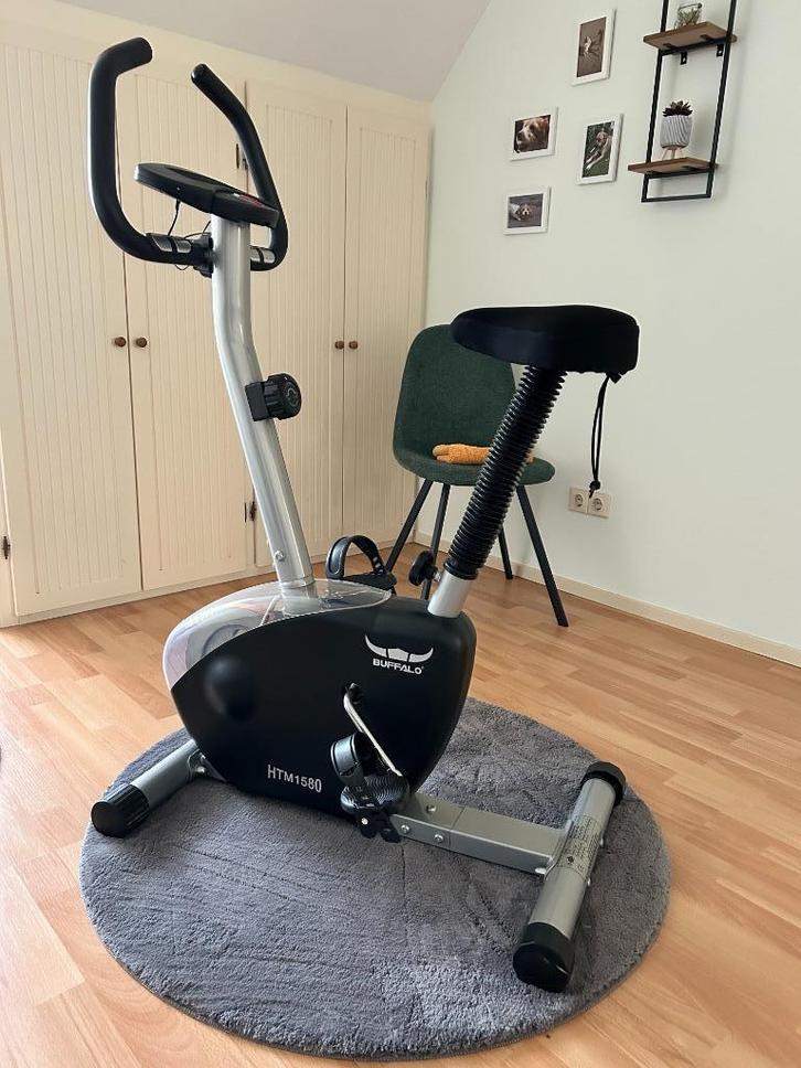 Hometrainer Buffalo HTM 1580, Sport en Fitness, Fitnessapparatuur, Gebruikt, Hometrainer, Benen, Buik, Rug, Metaal, Ophalen