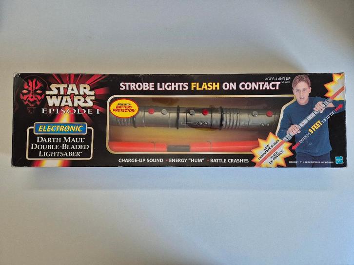 Star Wars EP1 Electronic Darth Maul Lightsaber Light Sound, Verzamelen, Star Wars, Nieuw, Actiefiguurtje, Ophalen of Verzenden