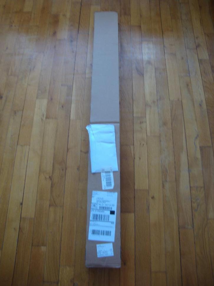 Nieuw! 2x off-white verduisterende rolgordijnen(120x275cm), Huis en Inrichting, Stoffering | Gordijnen en Lamellen, Nieuw, 150 tot 200 cm