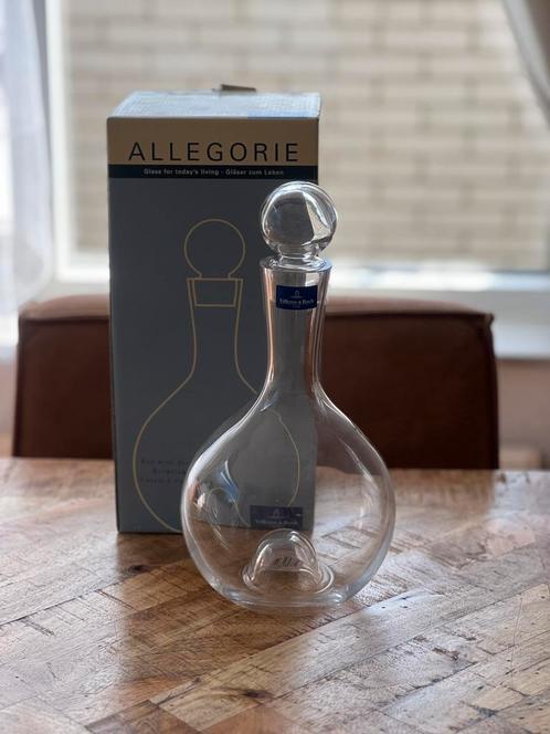 Villeroy & Boch - Allegorie - wijnkaraf, Verzamelen, Glas en Borrelglaasjes, Zo goed als nieuw, Overige typen, Ophalen of Verzenden