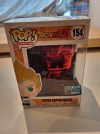 dragon ball funko pop - super saiyan vegeta 154 comic con, Ophalen of Verzenden, Zo goed als nieuw
