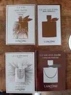 Parfum kaarten La vie est belle, Verzamelen, Parfumverzamelingen, Ophalen of Verzenden, Nieuw, Proef of Tester