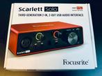 Focusrite Scarlett Solo Audio Interface, Computers en Software, Geluidskaarten, Ophalen of Verzenden, Zo goed als nieuw, Extern