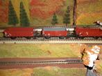 Märklin 4696 en uit 29711 en uit 48786, 3 hoog boord wagons, Hobby en Vrije tijd, Modeltreinen | H0, Wisselstroom, Treinset, Ophalen of Verzenden