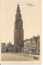 Groningen Martinitoren., Ophalen of Verzenden, 1920 tot 1940, Gelopen, Groningen