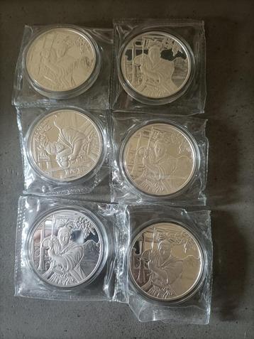 6 x Samurai 50 cent Fiji beschikbaar voor biedingen