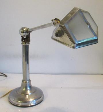 originele Franse pirouettelamp industriele bureaulamp beschikbaar voor biedingen