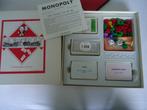 Monopoly vierkante doos en opvouwbaar speelblad, Ophalen of Verzenden, Gebruikt