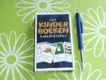 Het kinderboeken kwartetspel beschikbaar voor biedingen