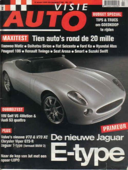 Autovisie 2 2000 : Audi S3 - VW Golf V6 4Motion- Lupo 3L, Boeken, Auto's | Folders en Tijdschriften, Gelezen, Algemeen, Ophalen of Verzenden