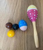 Set Percussie instrumenten - Maraca Ei-Schudder, Ophalen of Verzenden, Gebruikt, Overige soorten