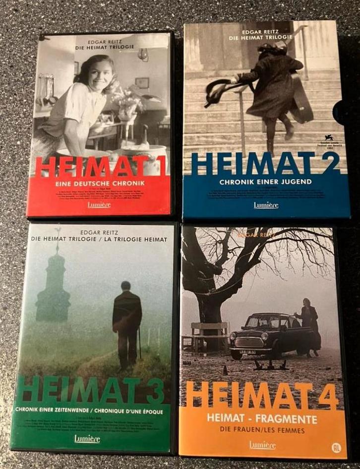 Heimat - De Complete 4 delige Dvd Serie - 21-Disc, Cd's en Dvd's, Dvd's | Filmhuis, Zo goed als nieuw, Duitsland, Alle leeftijden