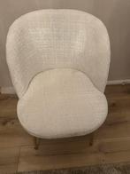 Set van 4 Eetkamerstoelen wit goud, Ophalen, Minder dan 50 cm, Gebruikt, Metaal