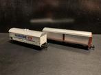 Set Fleischmann goederenwagons Spoor N, Hobby en Vrije tijd, Modeltreinen | N-Spoor, Gebruikt, Gelijkstroom, Fleischmann, Wagon