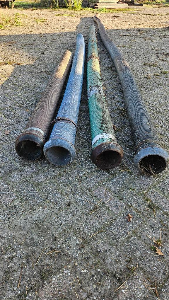 Giertankslang / mestslang (4 stuks), Tuin en Terras, Waterpompen, Gebruikt, Handmatig, Overige typen, Ophalen
