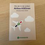 Transavia Airbus A321neo Geboortekaartje, Ophalen of Verzenden, Nieuw