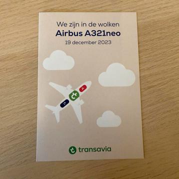 Transavia Airbus A321neo Geboortekaartje beschikbaar voor biedingen