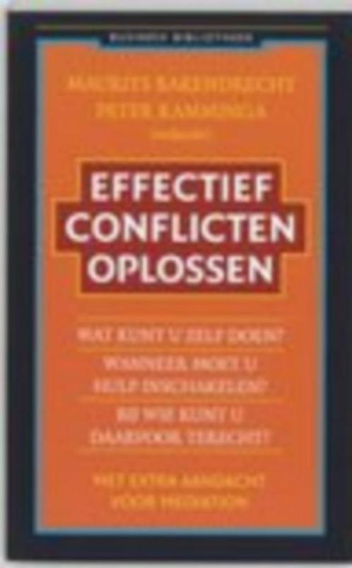 M. Barendrecht - Effectief conflicten oplossen, Boeken, Advies, Hulp en Training, Zo goed als nieuw, Ophalen of Verzenden