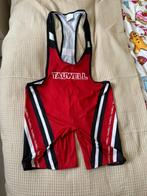 Tauwell, lycra running suit, maat XL, rood, Ophalen of Verzenden, Hardlopen of Fietsen, Rood, Maat 56/58 (XL)