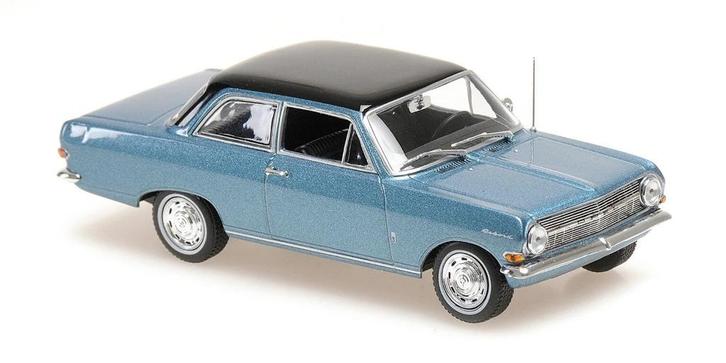 Opel Rekord A 1962 Blauw, Hobby en Vrije tijd, Modelauto's | 1:43, Nieuw, Auto, Overige merken, Ophalen of Verzenden