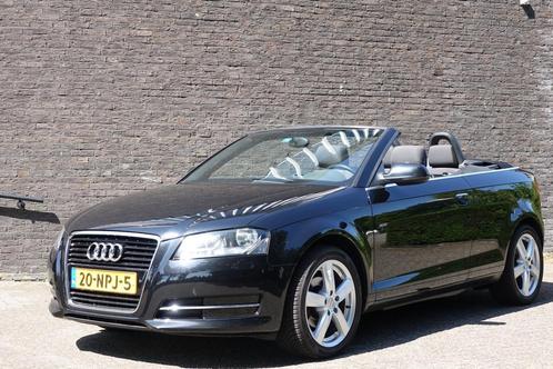 Audi A3 Cabriolet 1.2 TFSI S-edition, Cabriolet, zwart, zwar, Auto's, Audi, Bedrijf, Te koop, A3, ABS, Airbags, Airconditioning