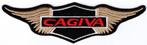 Cagiva stoffen opstrijk patch embleem #1, Ophalen of Verzenden, Nieuw