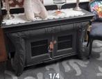 Mat zwart dressoire, Huis en Inrichting, Kasten | Dressoirs, Ophalen, Zo goed als nieuw, 25 tot 50 cm, 50 tot 100 cm