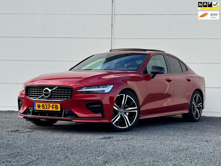 Volvo S60 2.0 B3 R-Design Org NL Pano HarmanKardon Keyless e, Auto's, Volvo, Bedrijf, Te koop, S60, ABS, Achteruitrijcamera, Adaptive Cruise Control