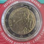 San Marino 2007: 200e geboorte dag van Giuseppe Garibaldi, Postzegels en Munten, Munten | Europa | Euromunten, Ophalen of Verzenden