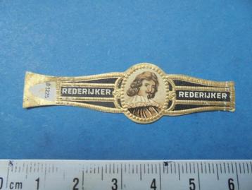 Oude sigarenband Rederijker met portret en nr. D.1225 beschikbaar voor biedingen