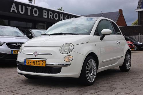 Fiat 500 1.2 LOUNGE | AIRCO | PANO | 16 INCH (bj 2009), Auto's, Fiat, Bedrijf, Te koop, ABS, Airbags, Airconditioning, Alarm, Centrale vergrendeling