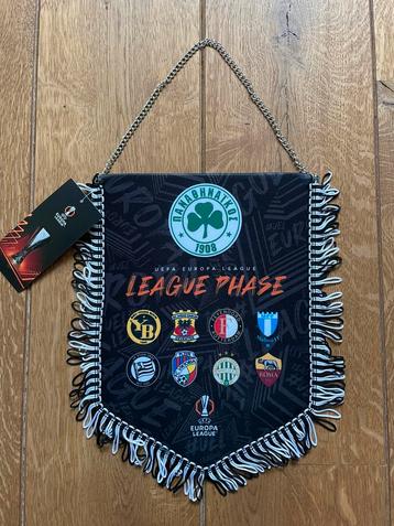 Officiële vaan Feyenoord - Panathinaikos beschikbaar voor biedingen