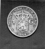 1,00 Gulden 1944 Zilver Curaçao Koningin Wilhelmina, Postzegels en Munten, Munten | Nederland, Zilver, Koningin Wilhelmina, 1 gulden