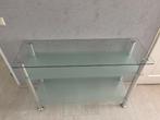 Glazen Sidetable, Verzamelen, Glas en Borrelglaasjes, Ophalen, Zo goed als nieuw, Overige typen
