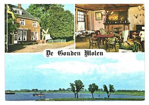 36036	Rossum	Gld 1973	Hotel De Gouden Molen	Niet gelopen, Verzamelen, Ansichtkaarten | Nederland, Gelderland, 1960 tot 1980, Ophalen of Verzenden