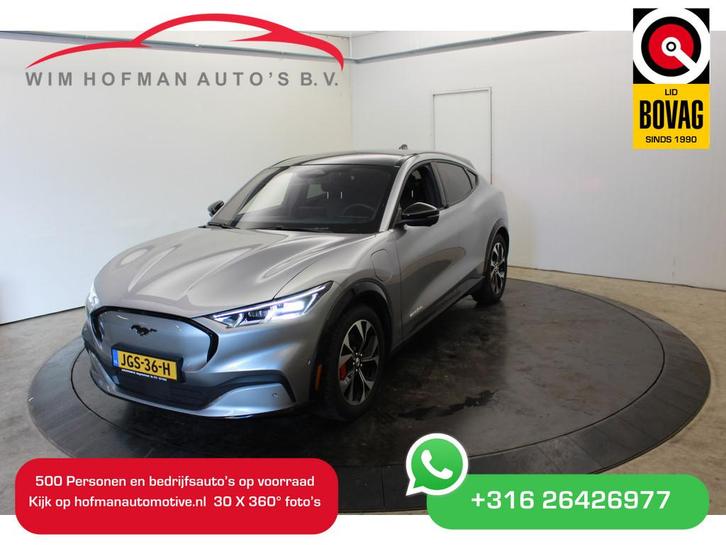 Ford Mustang Mach-E Premium AWD 75 kWh | Pano | 360* | Dhoek, Auto's, Ford, Bedrijf, Te koop, Mustang, 360° camera, 4x4, ABS, Achteruitrijcamera