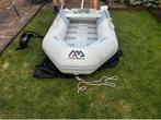 Rubberbootje met 4pk motor, fietskar en accessoires, Watersport en Boten, Ophalen, Gebruikt, Motor en Techniek