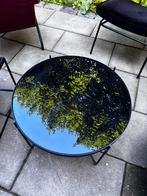 Zuiver salontafel zwart, Ophalen, Gebruikt, 50 tot 100 cm, Rond
